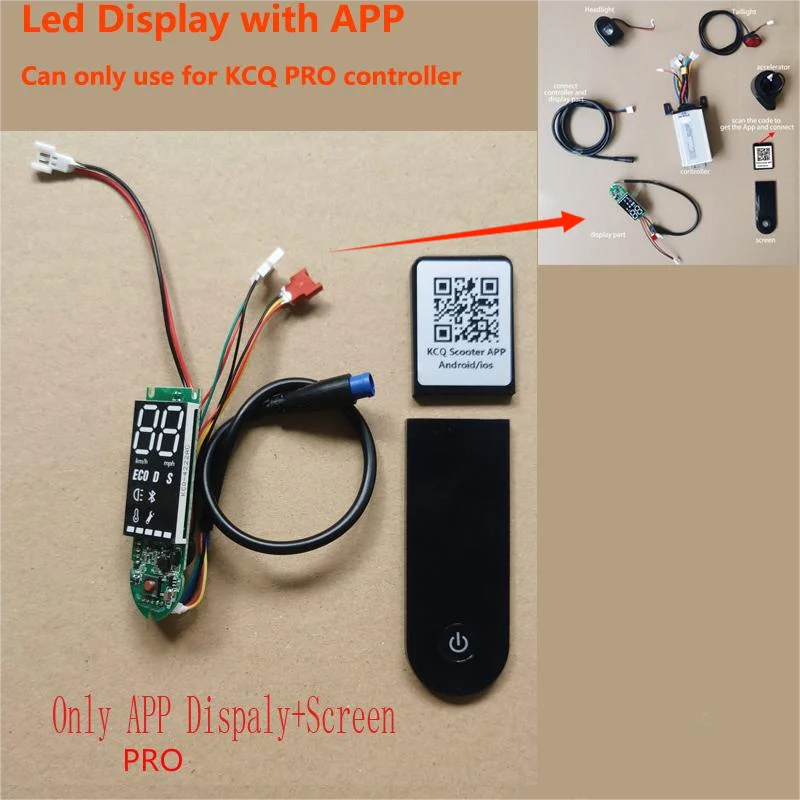 OriginalBluetoothLedDisplaywithAPPforKCQScooterController350W