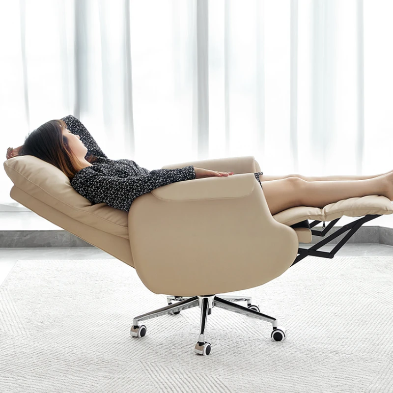 

TLL Home Comfortable Sitting Computer Chair Backrest Nap Reclining Seat