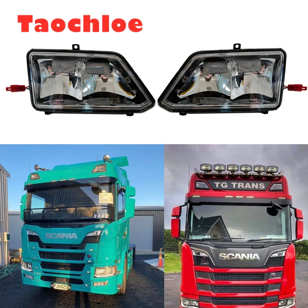 1Pc Rh O Lh 24V Led Top Lamp Utilizzato Per Scania Truck Doom Fendinebbia Oem Lh 2552708 Rh 2552709