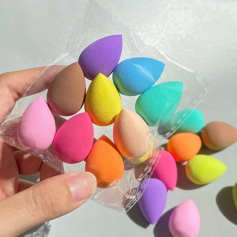 4/20/50/100Pcs Mini Beauty Egg Makeup Blender Cosmetic Puff Wet and Dry Use Soft Makeup Sponge Cushion Foundation Powder Sponge cosmetic egg gourd powder puff makeup sponge gourd water drop powder puff egg hydrophilic non latex dry and wet dual use