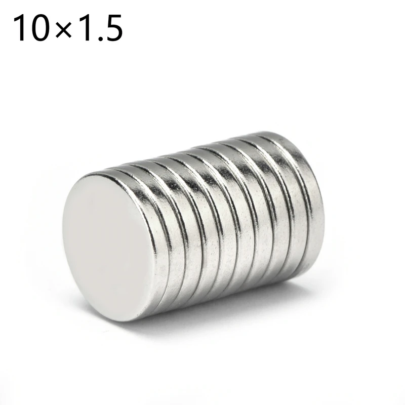 Round Neodymium Magnets 5-600PCS 10x1.5MM Rare Earth Magnets