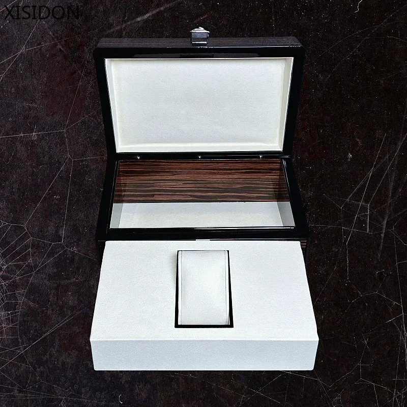 Watch Storage Box New Wood Leather Automatic Watch Display Big Box Jewelry Storage Organizer Case Decoration Gift Man Xisidon Watch Container Box