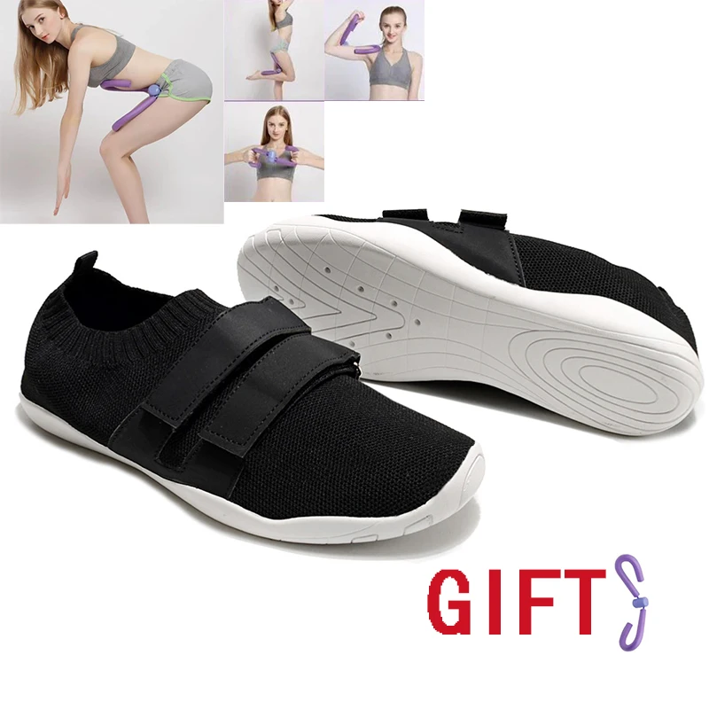 New Large Size Unisex Indoor Fitness Shoes Gym training shoes Women's Yoga flats Body Toning shoes 35-46#