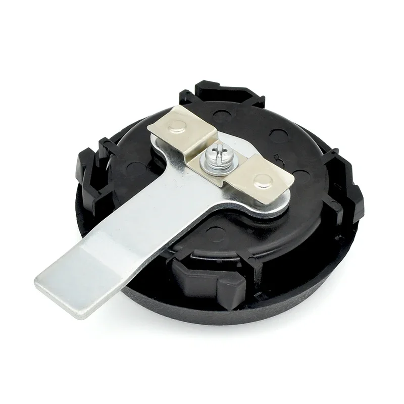 Round panel mechanical disc latch locker lock