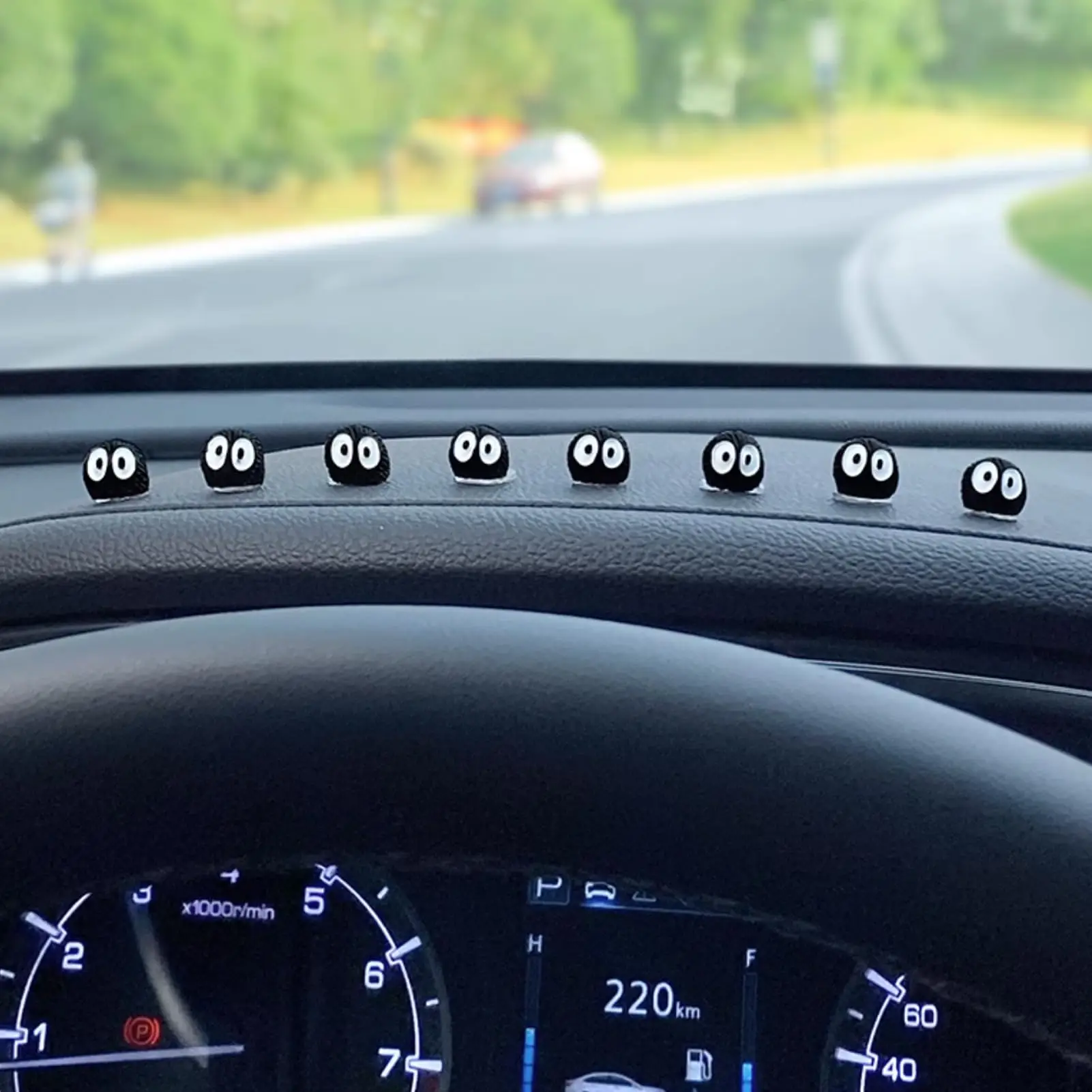 6pcs Cute Sprite Car Decor, Car Dashboard Decorations Accessories Dripping