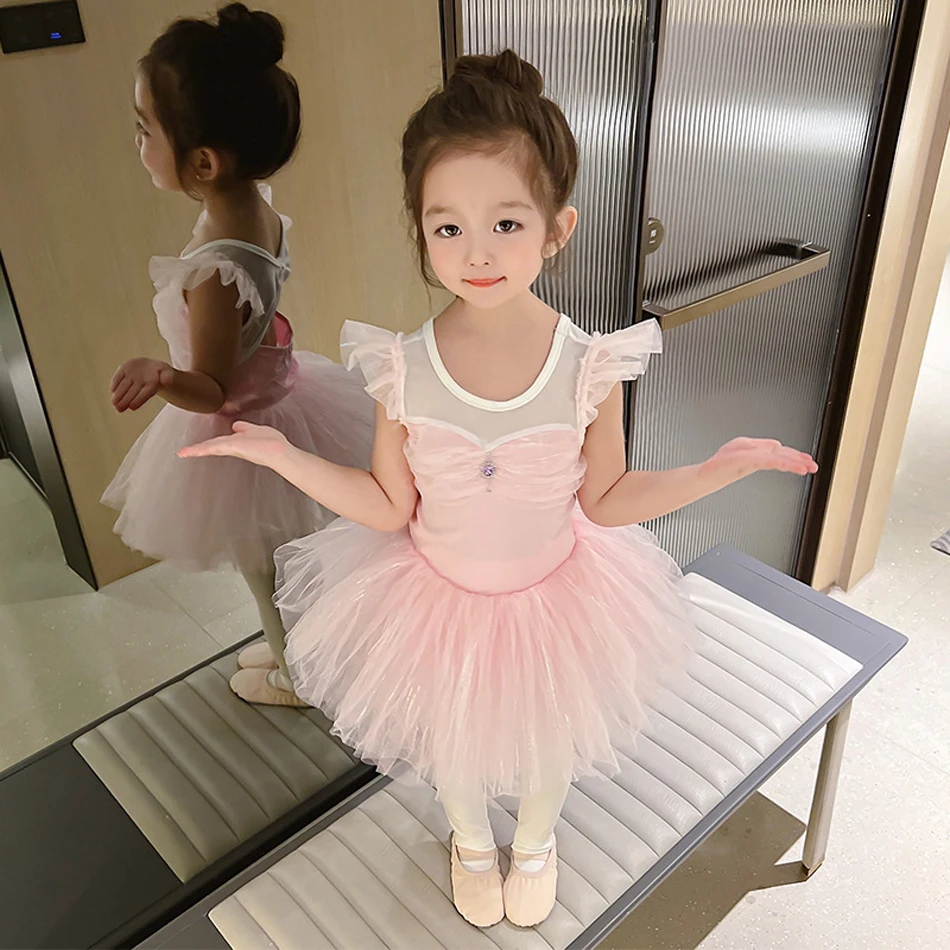 Girls Baby Princess Dress Elsa Mermaid Jasmine Snow White Cosplay Ballet Dance Tulle Tutu Dresses Kids Performance Costume
