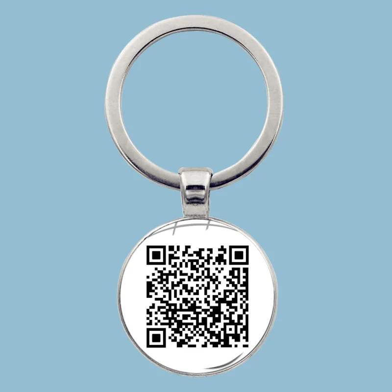 Real Estate Company Advertising Qr Code Keychain Company To Do Publicity And Marketing Gifts Owner'S Gift Qr Code Customization