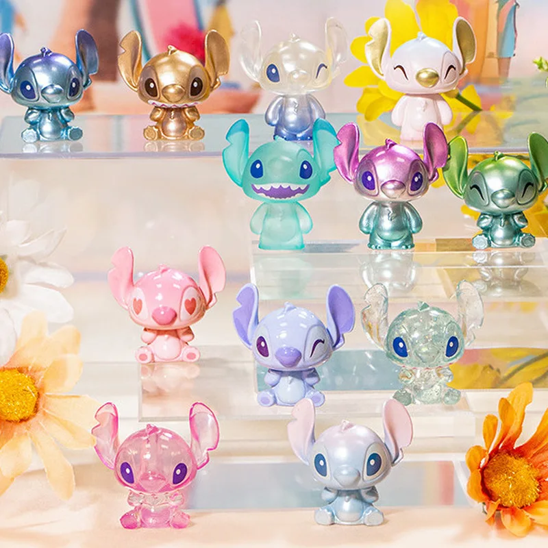 

Disney Lilo & Stitch Variety Stitch Series Mini Action Figure Model Toys Collectable Office Desktop Ornaments Kids Xmas Gifts