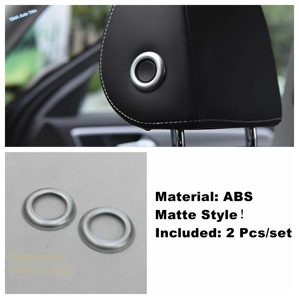 YMNBFCX Auto Kopfstütze Für VW Passat B8 - Memory Schaum Nackenstütze Schwarz