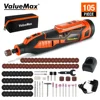 ValueMax 12V Cordless Engraver Electric Drill Engraving Rotary Tool Machine with 101PC Accessories 1