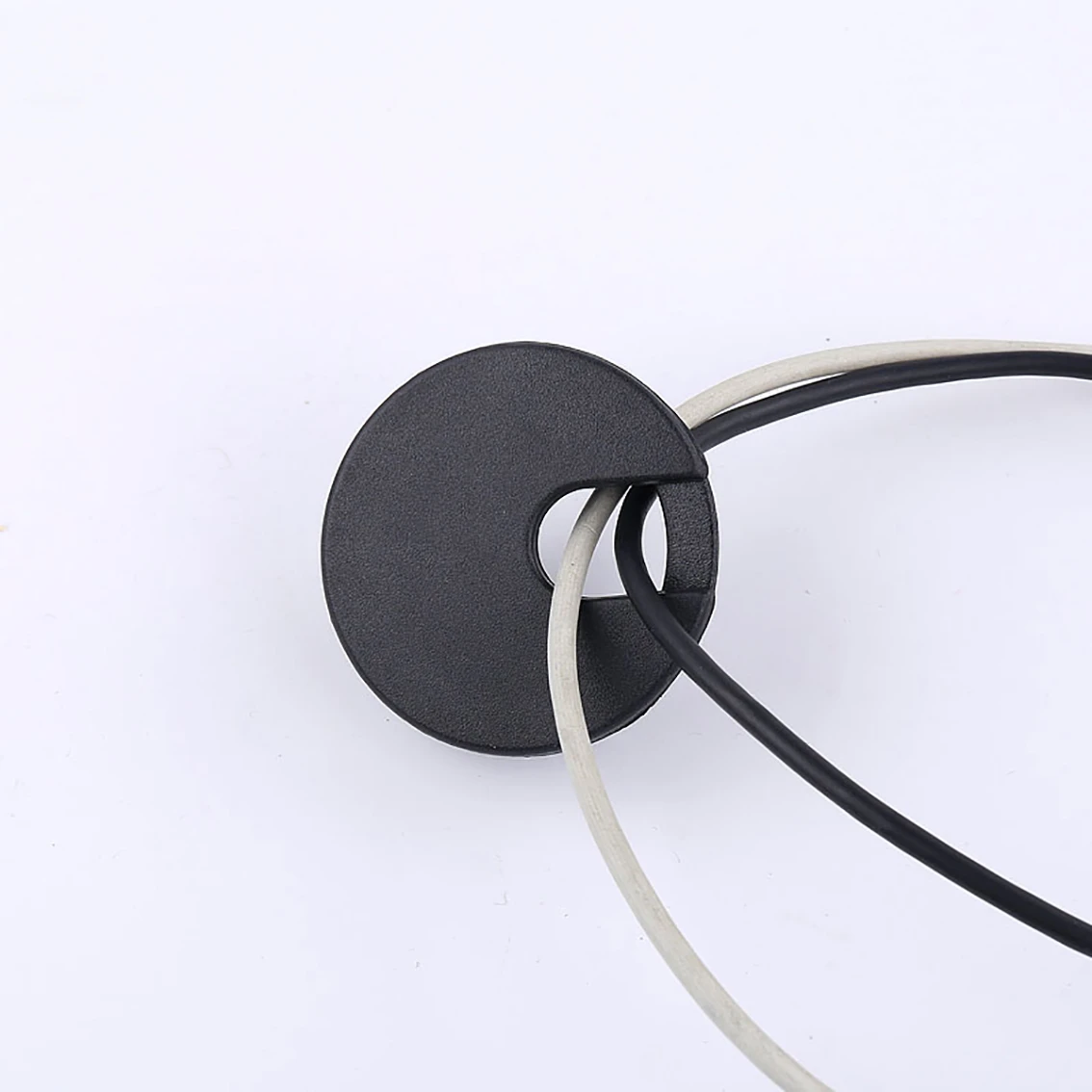 Description Picture 5 of itemGrommet Hole 35mm ABS Plastic Round Cable Box Computer Desk Line Hole Cover PC Table Furniture Decorative Accessories