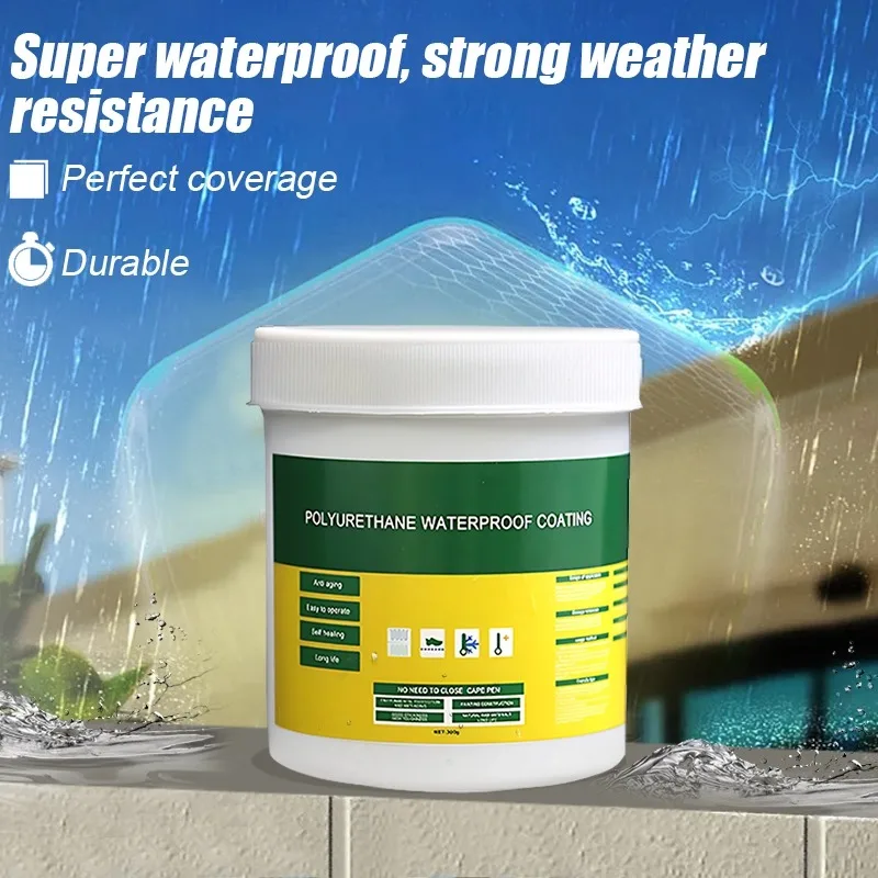 Transparent Waterproof Insulating Sealant Roof Bathroom Repair Glue Invisible Sealing Coating Wall Leak Strong Repair Glue