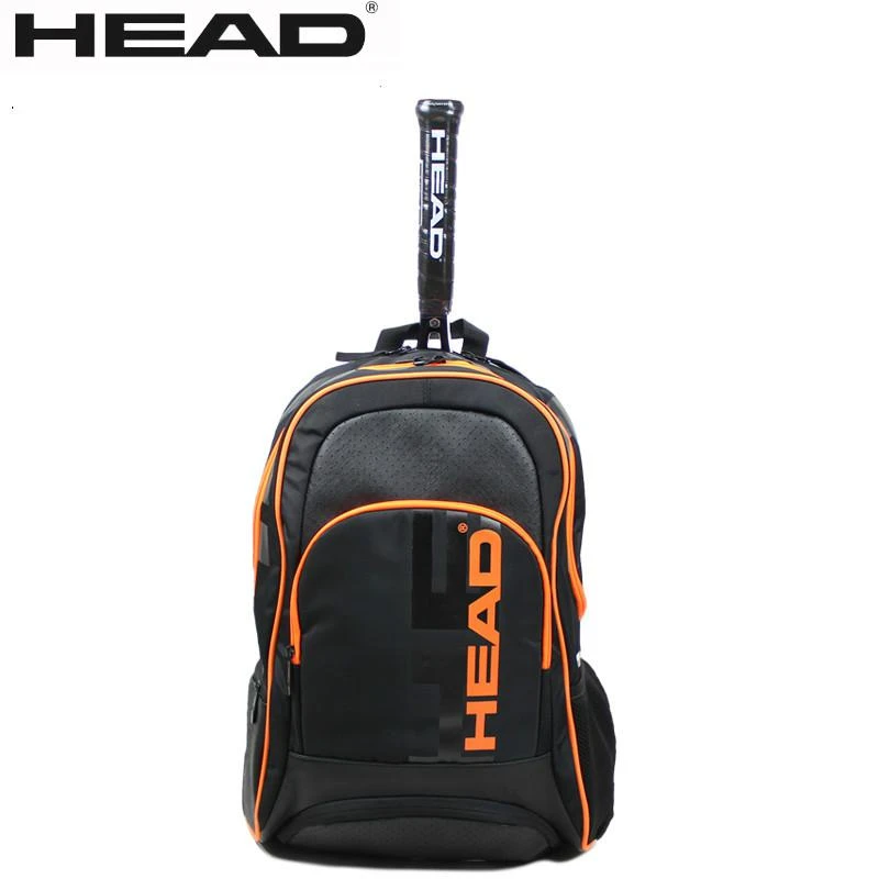 Echt Hoofd Team Multifunctionele Zwarte Sporttas Tennis Badminton Tas Tennis  Rugzak Voor 1 2 Stuks|for tennis|backpack forbackpacking backpack -  AliExpress