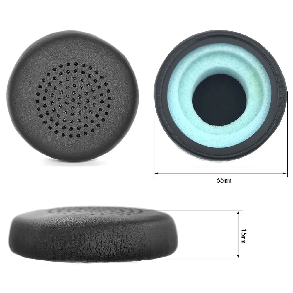 2Pcs Foam Sponge Ear Pads Earpads Earmuff Replacement Ear Cushion Headset Repair Parts for Skullcandy Uproar Wireless Headset