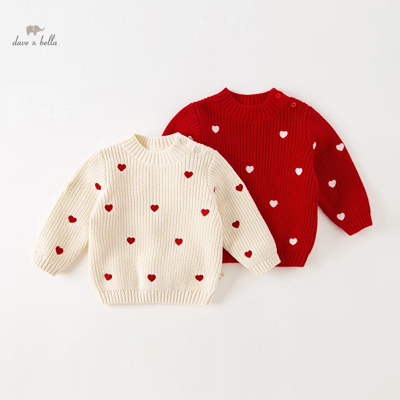 Dave&Bella Kids Girls Versatile Sweet Turtle Sweaters main image 0