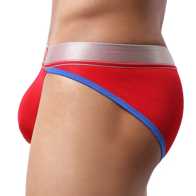 Sexy Men Underwear Men Briefs High Slit Underpants Jockstrap Gay Mens briefs Cuecas Men Jockstrap Bikini Under Wear Man Srting 3