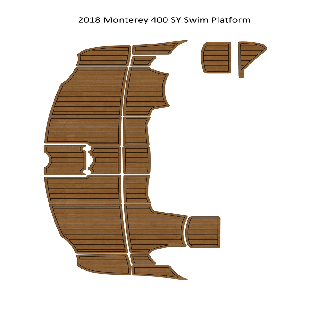 

2018 Monterey 400 SY доска для плавания, лодка из искусственной пены EVA, Тиковая напольная подушка