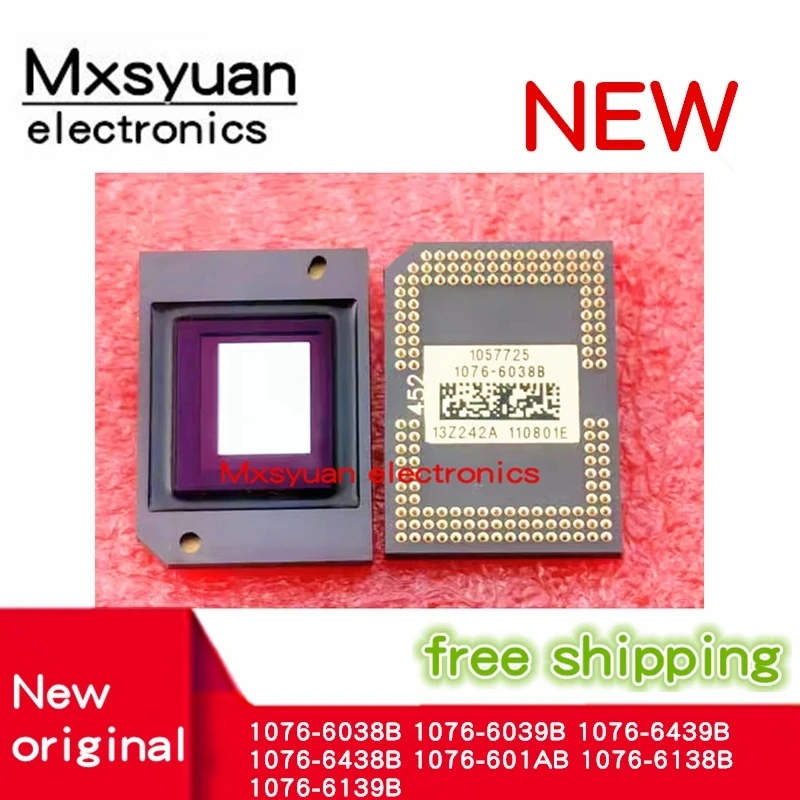 1pcs/lot Original NEW 1076-6038B 1076-6039B 1076-6439B 1076-6438B 1076-601AB 1076-6138B 1076-6139B Projector DMD Chip