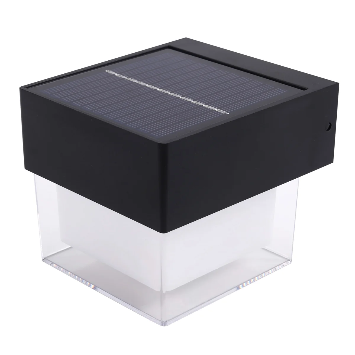 BAAU Outdoor Solar Waterproof Wall Lights Street Porch Garden Lights Corridor Landscaping Decorative Quadrate