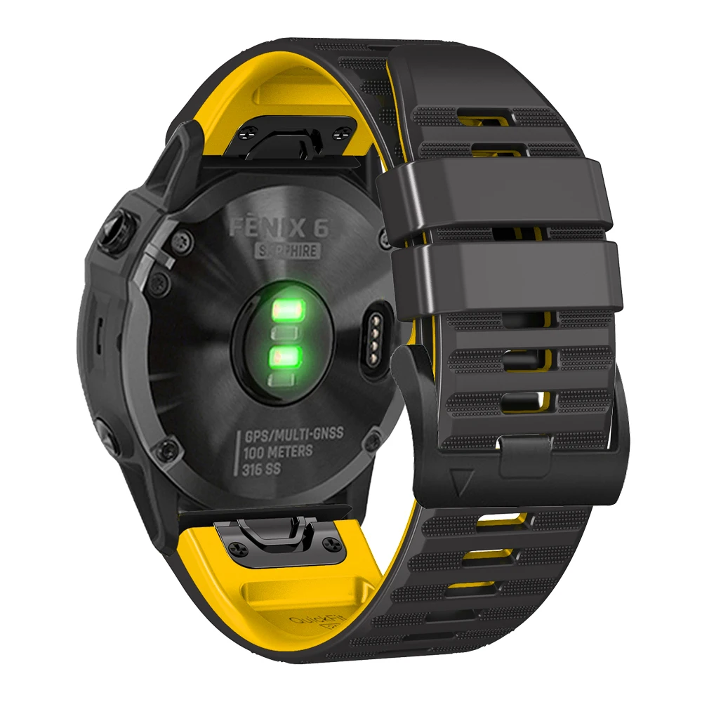 Garmin Fenix ??8 E 7 7X 6X 6 Pro 5 5X Plus Forerunner 965 955 Epix Pro 시계 스트랩 26mm 22mm 손목 밴드 팔찌 용 Quickfit 밴드