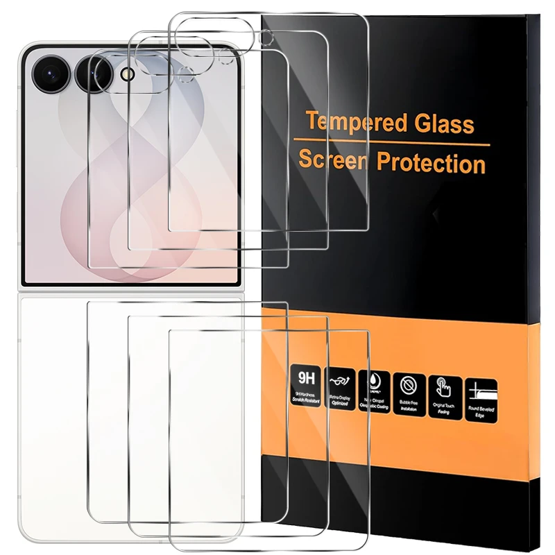 Premium Tempered Glass Screen Protector - Anti-scratch, Clear Films, Multi-Pack (2-6 Pieces)