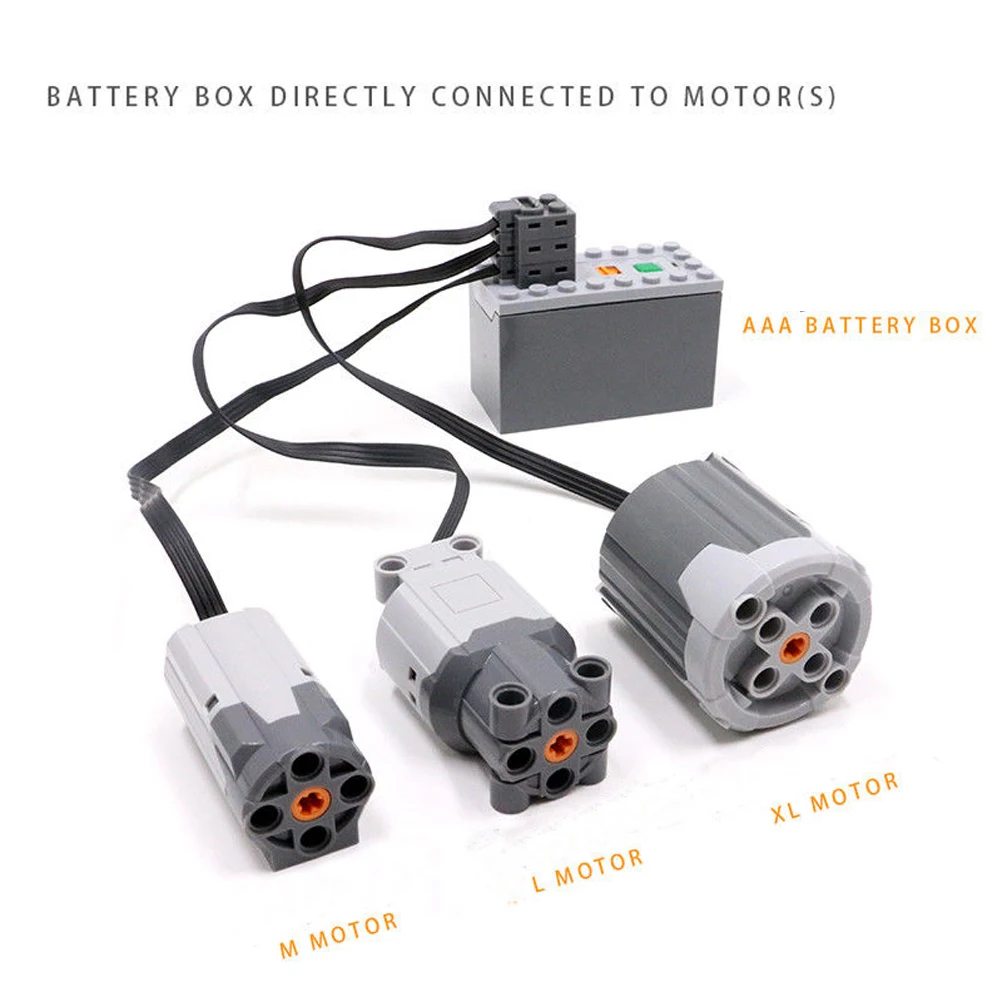 3ks MOC energie nahoře pro 76042 M motorový 8883 LED lehký linky 8870 AAA baterie skříňka 88000 energie functions souprava kompatibilní s legoeds