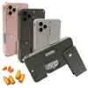 New Mobile Phone Folding Toy Blaster Leisure Shell ejection toy gun Simulated Phone Adult Children Entertainment toys Gifts AC99 1