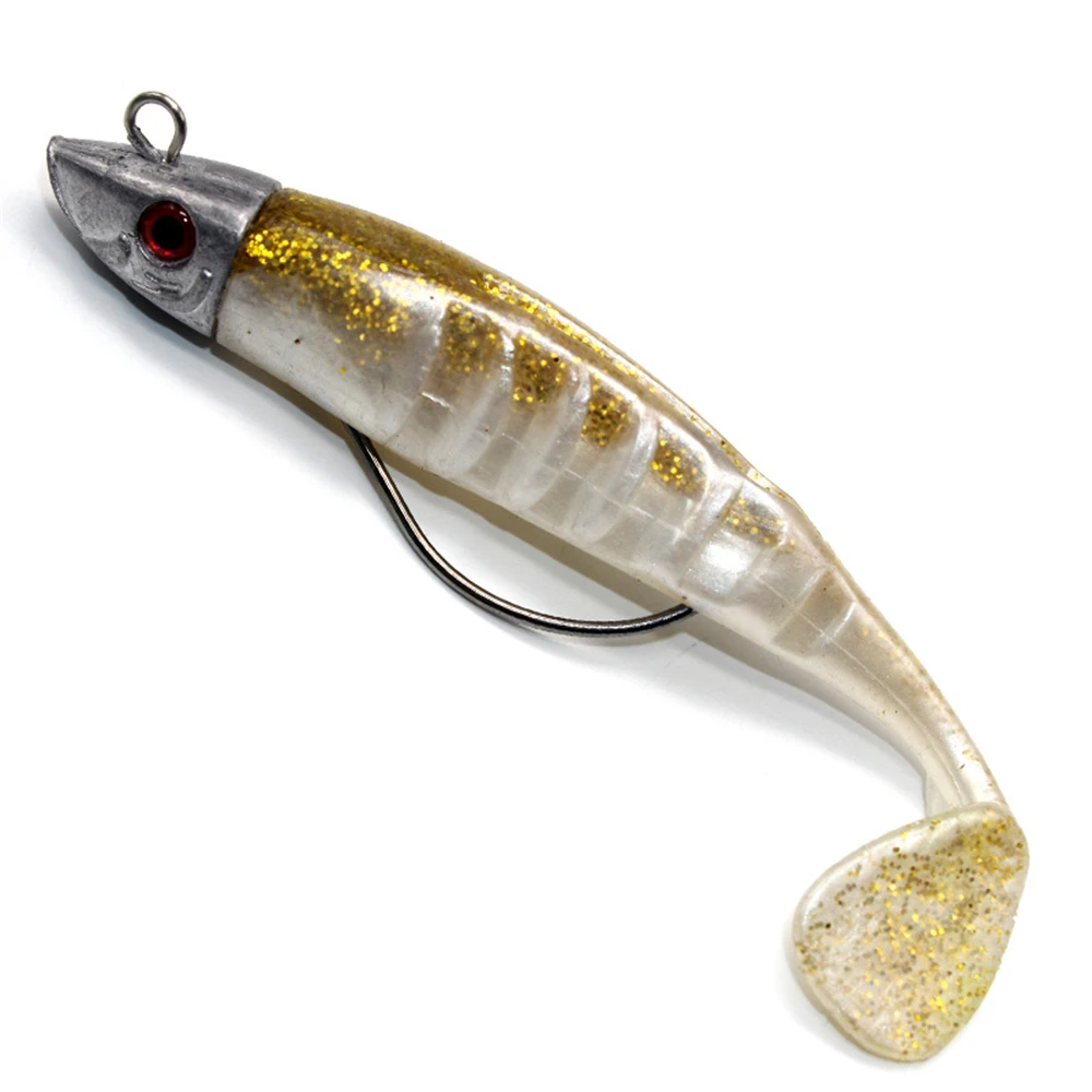 2 of Minnow Fishing Lure 95mm Easy Shiner Fishing Lure Soft Lure 15/30g