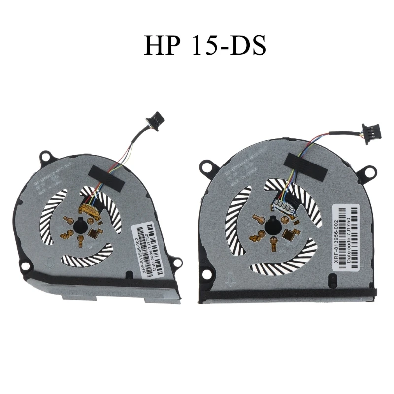 

For ENVY X360 15-DS 15-DS0004TX L53541-001 L53542-001 CPU GPU Cooling Fan