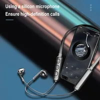 5.0 Neckband Sports Earphone Neck-Hanging Type Bluetooth Headset Bluetooth Headphone Earphones With Mic Bluetooth Earphone - Image 5