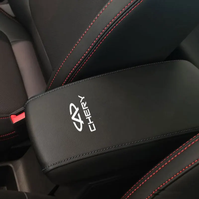 Car Center Control Armrest Box Microfiber Leather Car Accessories Interior Automobiles Parts For Chery TIGGO 8 Pro 2021 2022