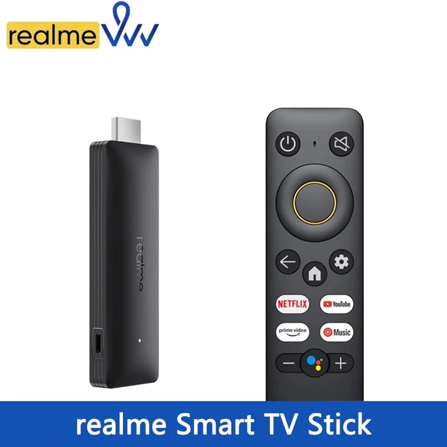 Realme 4k Tv Stick Global Version 2gb 8gb Cortex A53 Bluetooth 5.0 Hdmi 2.1  Smart Google Tv Stick 4kp60 Netflix Voice Assistant - Tv Stick - AliExpress