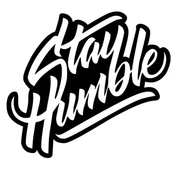 Adesivi per auto Stay Humble Products Decoration Baby on Board Sticker parti esterne decalcomanie eleganti, accessori per veicoli