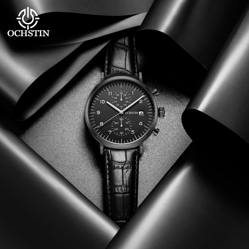 Ochsti Multi functional Quartz Movement Waterproof Sports Street New 2024 Prominente Celebrity Series Watch Men's Quartz Watch