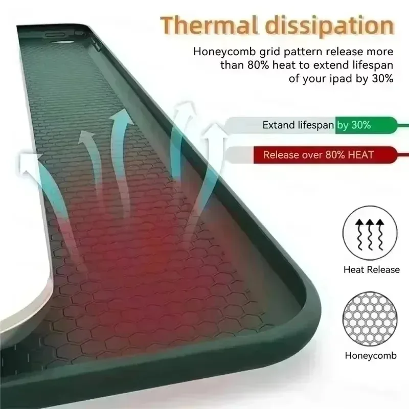 Smart Folding Flip Stand Case with Auto Sleep and Soft TPU Back