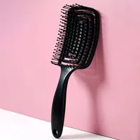Square Hollow Massage Comb Massage Meridians Scalp Hair Styling Adjuster Quick Blow Dry Household Hair Tool 1