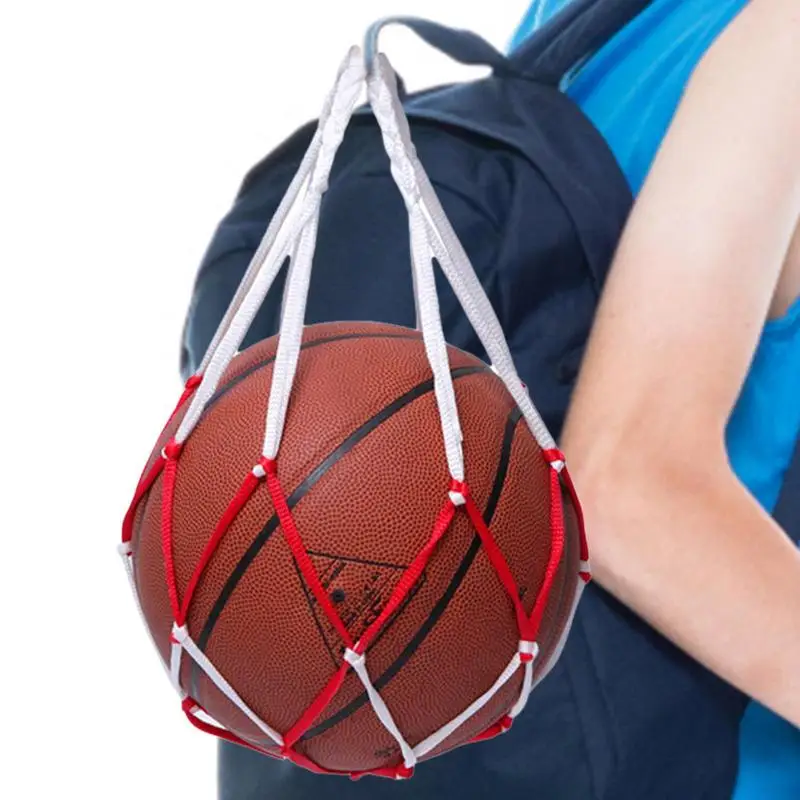 

Single Ball Net Bag Good Toughness Volleyball Bags For Players Football Accessories Single Ball Carrier For Carrying Basketball