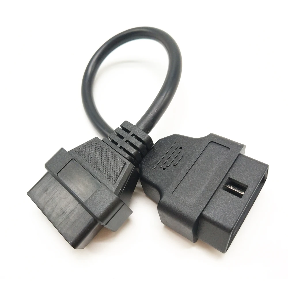 Cavo Prolunga OBD2 Maschio-Femmina 16 Pin | 30 Cm | Adattatore Per Strumenti Diagnostici ELM327 | ABS - 2