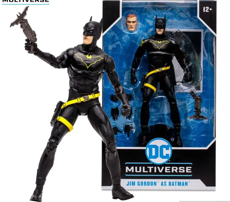 

McFarlane Jim Gordon as Batman 7" Articulated Action Figure Toys