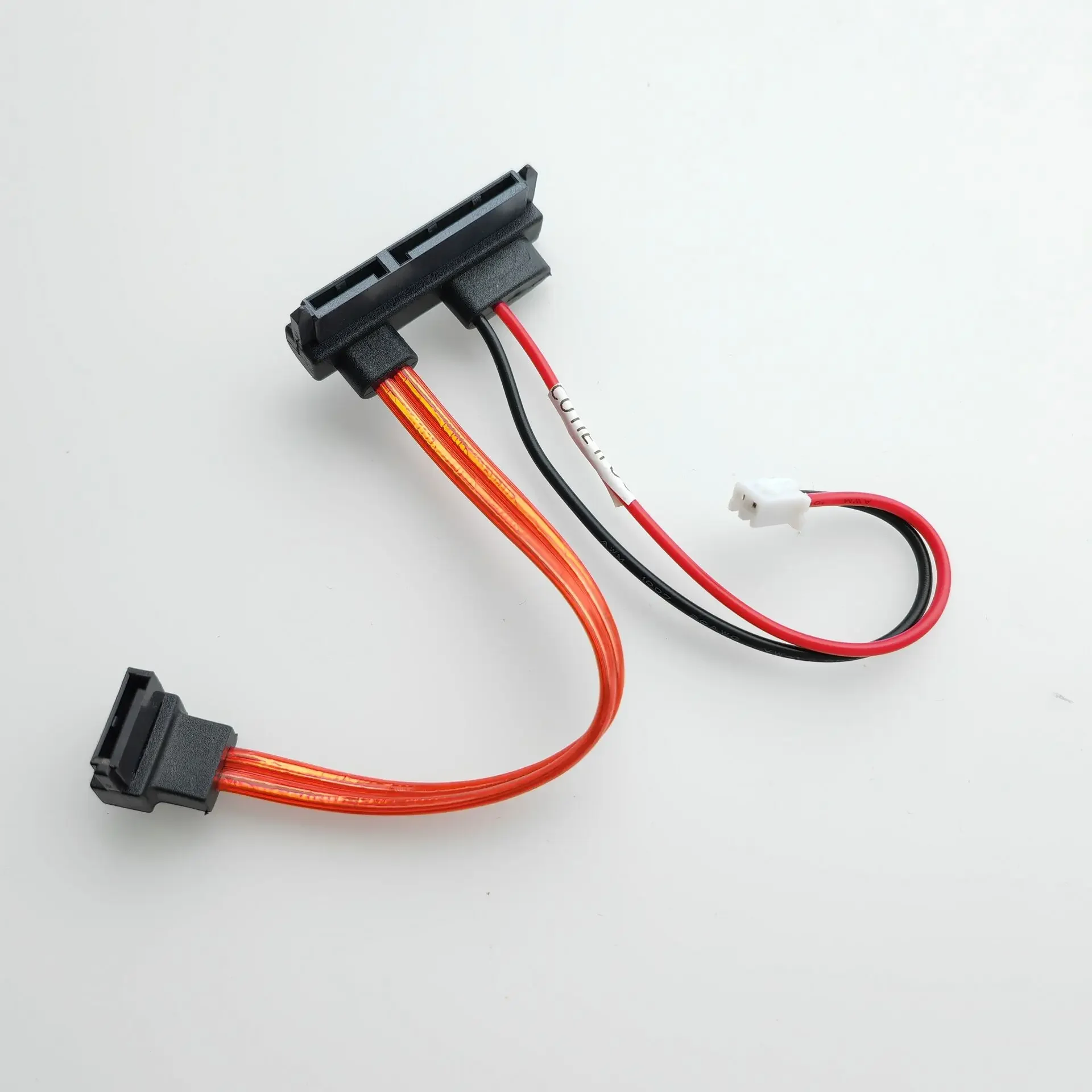 SATAToIDEHardDrivePowerAdapterCable90DegreeAngle22P715Pin