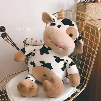 Cute Cow Plush Toy Rag Doll for Girlfriend Children's Toys Gifts Plush Toys Pillow Plushie Stuffed Animal Patung Dolls 1