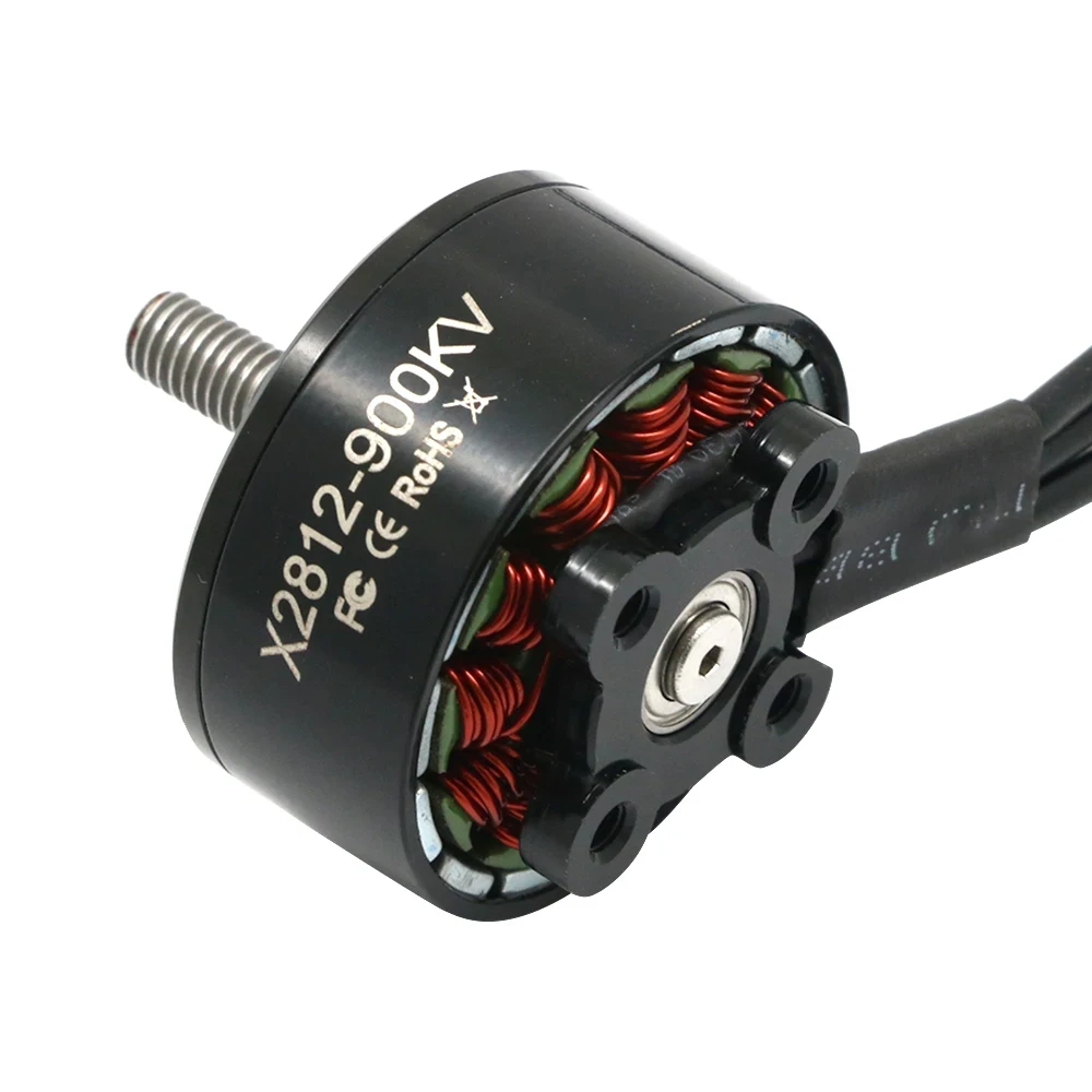 4pcs/lot Angel X2812 2812 KV900/ KV1115 2-6S High Torque Brushless Motor M5 Shaft For Aircraft/ Multicopter/ 7" 8" 9" FPV Drone