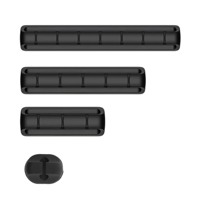

Desktop Silicone Clip with Clip for USB Cable Management, Mouse, Headset,1 3 5 7 Trunking