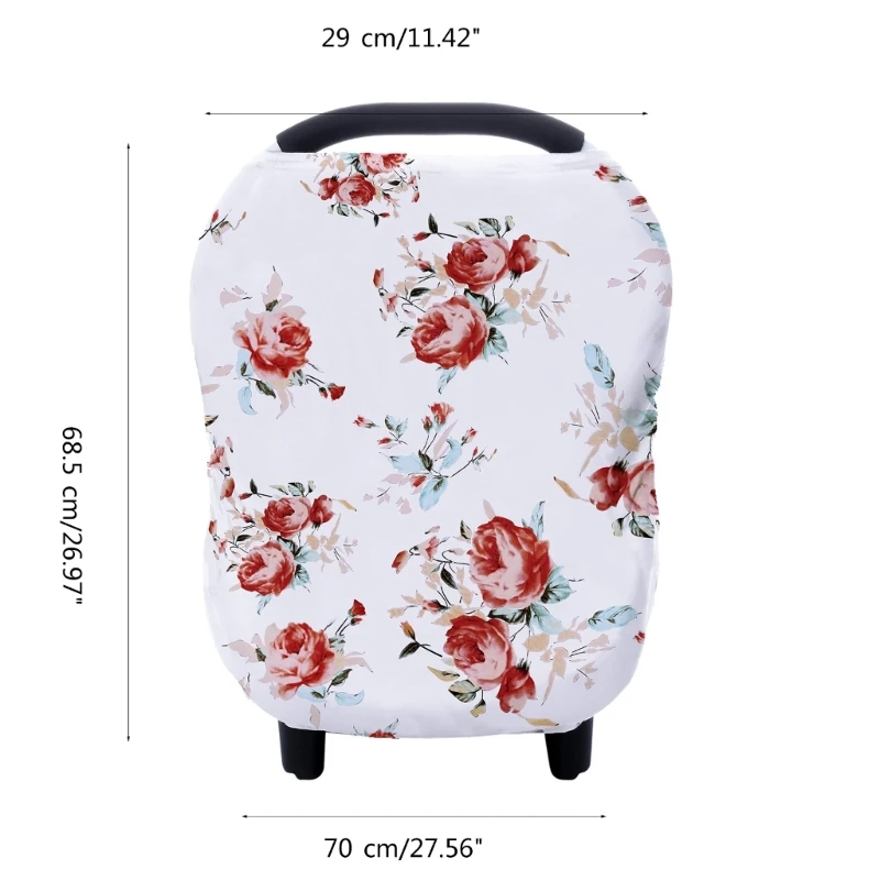 Mother Outing Breastfeeding Towel Cotton Baby Feeding Cover Anti-privacy Infant Nursing Towel Carseat Swaddles Blanket