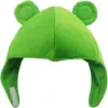Cute Plush Frog Hat Cap for Halloween Costume Cosplay Party Men Women Girls Y2k 3