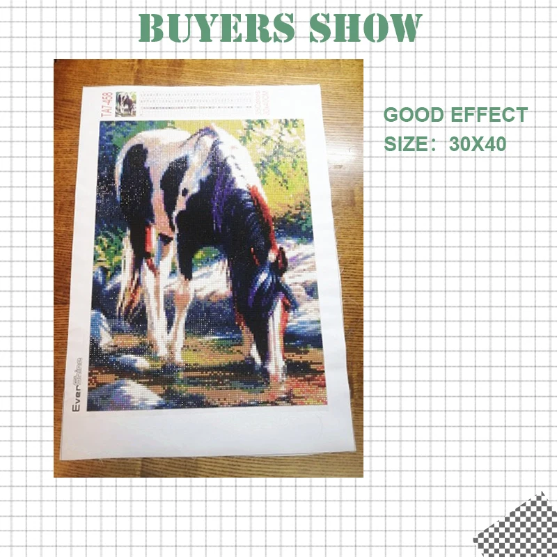 Evershine Diamond Painting Horse Full Square Diamond Embroidery Animal Cross Stitch Mosaic Rhinestone Art Home Decor