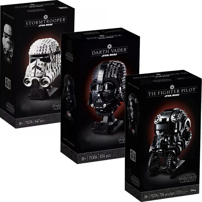 Hełm Star Wars z klocków za $19.3 / ~79zł
