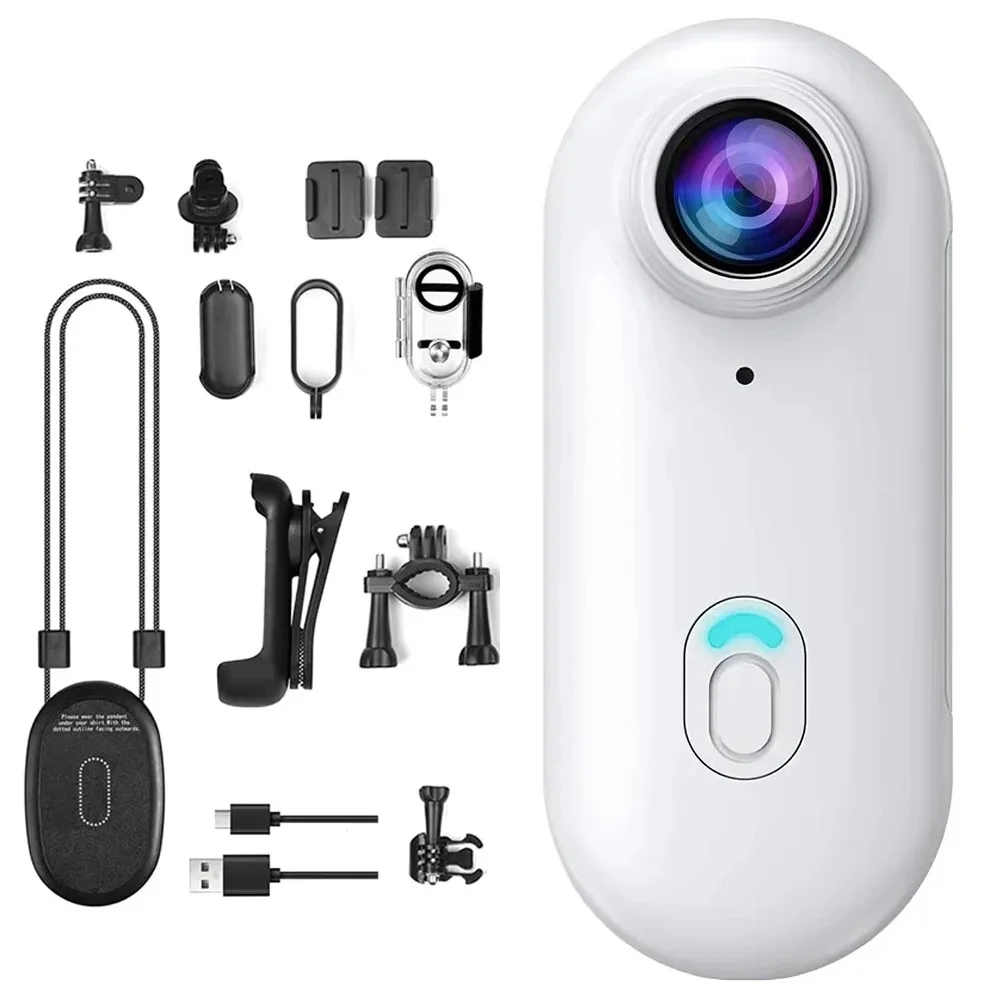 Mini Caméra Sport FHD 1080P avec 32Go/64Go/128Go Carte TF