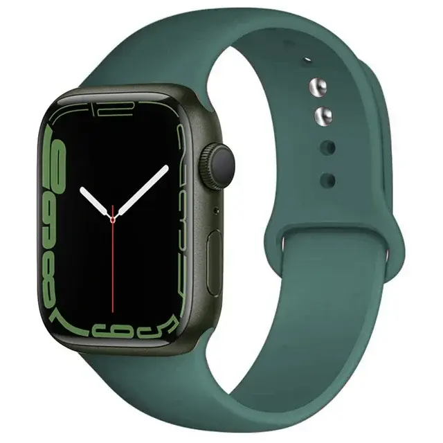 Silicone Band For Apple Watch strap 46mm 44mm 45mm 40mm 41mm 42-38mm 49mm sport bracelet iwatch series 11 10 9 8 7 6 5 SE Ultra3 - Image 53