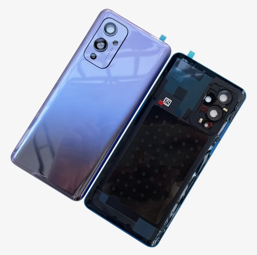 A+++ Gorilla Glass 5 Rear Housing For Oneplus 9 Battery Back Cover Glass Repair Replace Phone Door Case + Camera Lens Logo 3